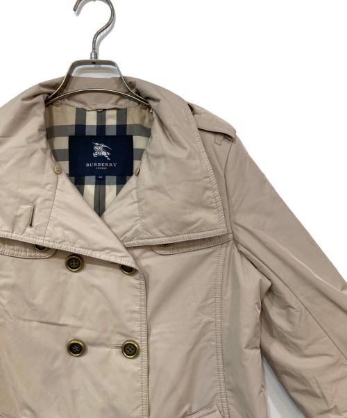 BURBERRY LONDON（バーバリーロンドン）BURBERRY LONDON (バーバリーロンドン) 裏ノヴァチェック 中綿トレンチコート ベージュ サイズ:38の古着・服飾アイテム
