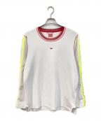 DIESEL SPORTディーゼルスポーツ）の古着「ロゴカットソー」｜ホワイト