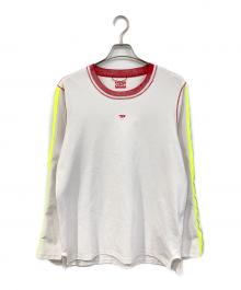 DIESEL SPORT（ディーゼルスポーツ）の古着「ロゴカットソー」｜ホワイト