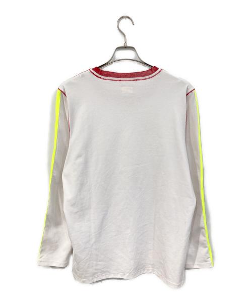 DIESEL SPORT（ディーゼルスポーツ）DIESEL sport (ディーゼルスポーツ) ロゴカットソー ホワイト サイズ:SIZE Sの古着・服飾アイテム