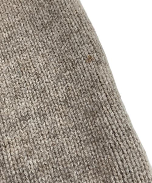 stein（シュタイン）stein (シュタイン) EX FINE LAMBS CREW NECK KNIT ベージュ サイズ:Sの古着・服飾アイテム