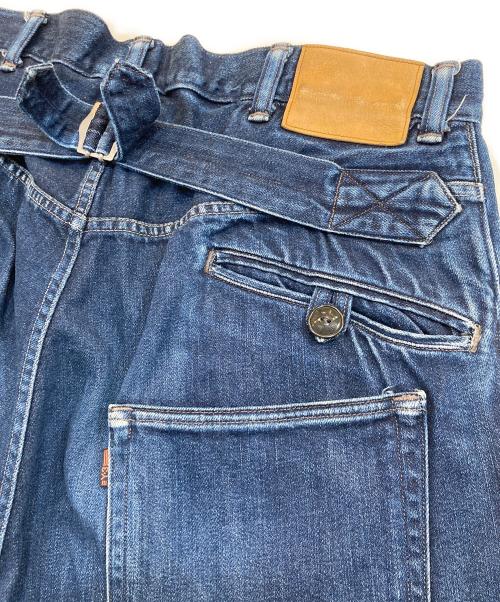 WAREHOUSE（ウエアハウス）WAREHOUSE (ウエアハウス) Y-3 (ワイスリー) シンチバッグデニムパンツ インディゴ サイズ:-の古着・服飾アイテム