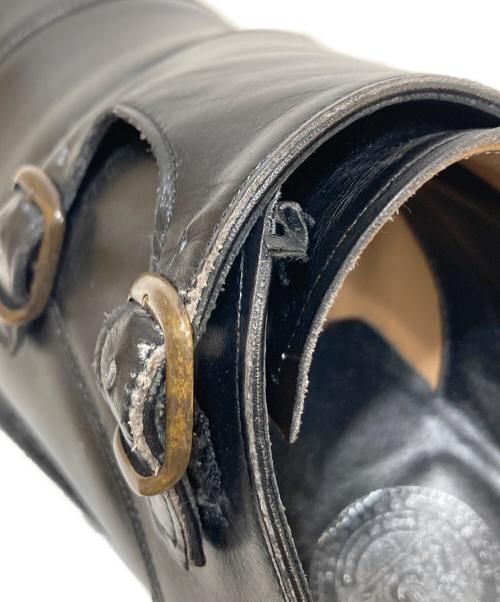 JOSEPH CHEANEY（ジョセフチーニー）JOSEPH CHEANEY (ジョセフチーニー) ダブルモンクストラップシューズ ブラック サイズ:SIZE 6の古着・服飾アイテム