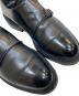 中古・古着 JOSEPH CHEANEY (ジョセフチーニー) ダブルモンクストラップシューズ ブラック サイズ:SIZE 6：10000円