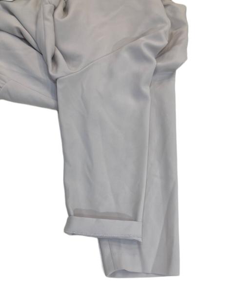 23区（ニジュウサンク）23区 (ニジュウサンク) トリアセダブルジョーゼット ブラウス ベージュ サイズ:50の古着・服飾アイテム