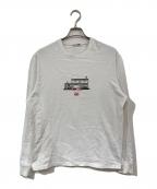 KITHキス）の古着「Christmas ロンT/クリスマスロンＴ」｜ホワイト