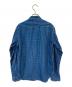 THE REAL McCOY'S (ザ・リアルマッコイズ) ハートウォバッシュ ワークシャツ インディゴ サイズ:15：10000円