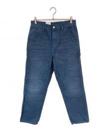 CarHartt（カーハート）の古着「SINGLE KNEE PANT SILVER PINE」｜ネイビー