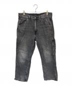 LEVI'Sリーバイス）の古着「ペインターデニムパンツ」｜ブラック