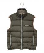mont-bellモンベル）の古着「ネージュダウンベスト」｜ブラウン