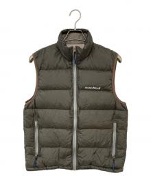 mont-bell（モンベル）の古着「ネージュダウンベスト」｜ブラウン