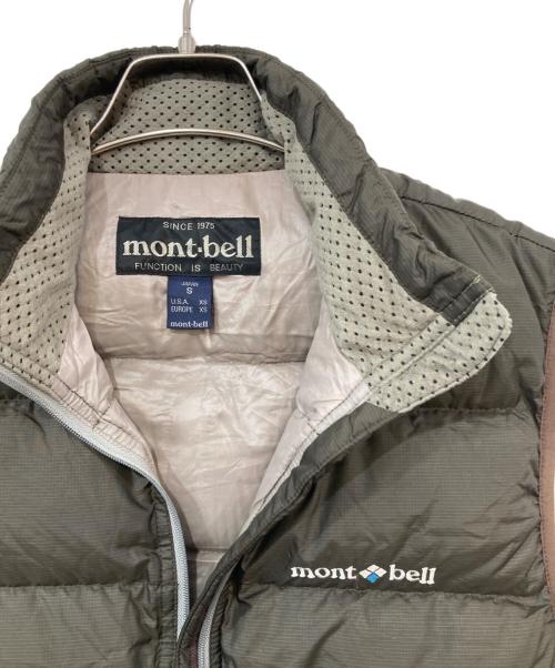 mont-bell（モンベル）mont-bell (モンベル) ネージュダウンベスト ブラウン サイズ:Sの古着・服飾アイテム