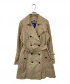 BURBERRY BLUE LABELバーバリーロンドンブルーレーベル）の古着「ライナー付きトレンチコート」｜ベージュ