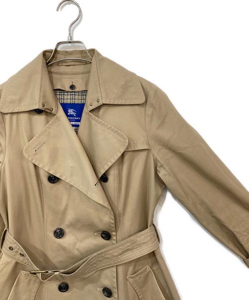 BURBERRY BLUE LABEL（バーバリー ブルー レーベル）BURBERRY BLUE LABEL (バーバリーロンドンブルーレーベル) ライナー付きトレンチコート ベージュ サイズ:42の古着・服飾アイテム