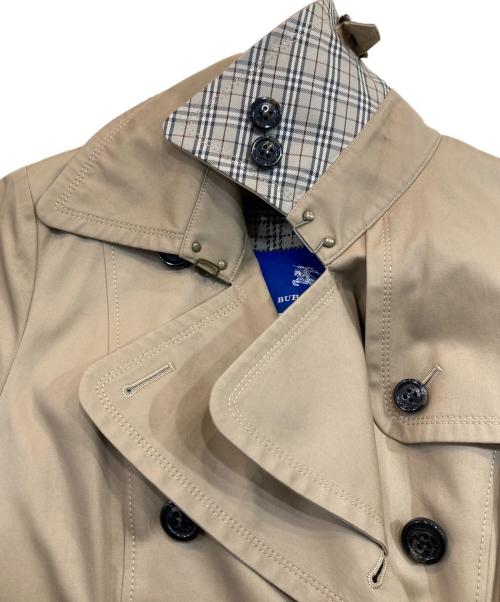 BURBERRY BLUE LABEL（バーバリー ブルー レーベル）BURBERRY BLUE LABEL (バーバリーロンドンブルーレーベル) ライナー付きトレンチコート ベージュ サイズ:42の古着・服飾アイテム