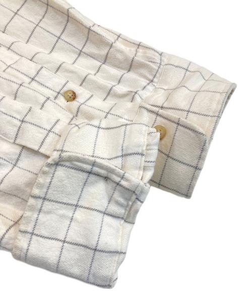 POLO RALPH LAUREN（ポロ・ラルフローレン）POLO RALPH LAUREN (ポロ・ラルフローレン) チェックシャツ ホワイト サイズ:XXLの古着・服飾アイテム
