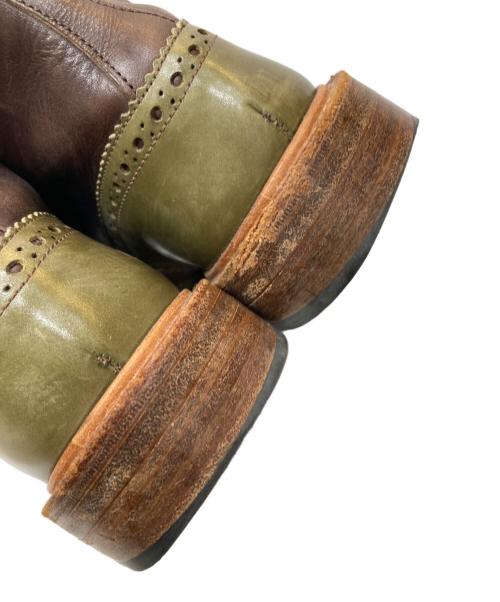 Tricker's（トリッカーズ）Tricker's (トリッカーズ) ウィングチップカントリーブーツ ブラウン サイズ:6 1/2の古着・服飾アイテム
