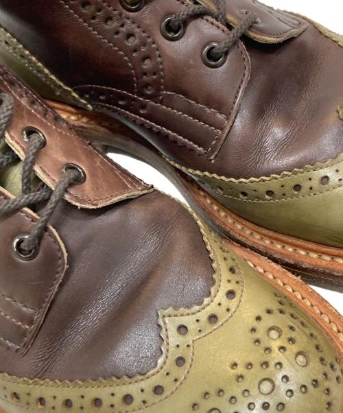 Tricker's（トリッカーズ）Tricker's (トリッカーズ) ウィングチップカントリーブーツ ブラウン サイズ:6 1/2の古着・服飾アイテム