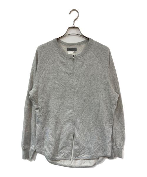 Yohji Yamamoto pour homme（ヨウジヤマモト プールオム）Yohji Yamamoto pour homme (ヨウジヤマモト プールオム) ジップアップスウェット グレー サイズ:3の古着・服飾アイテム