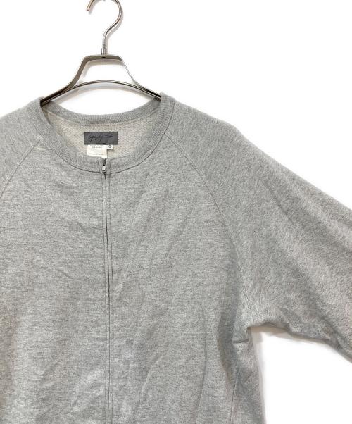 Yohji Yamamoto pour homme（ヨウジヤマモト プールオム）Yohji Yamamoto pour homme (ヨウジヤマモト プールオム) ジップアップスウェット グレー サイズ:3の古着・服飾アイテム
