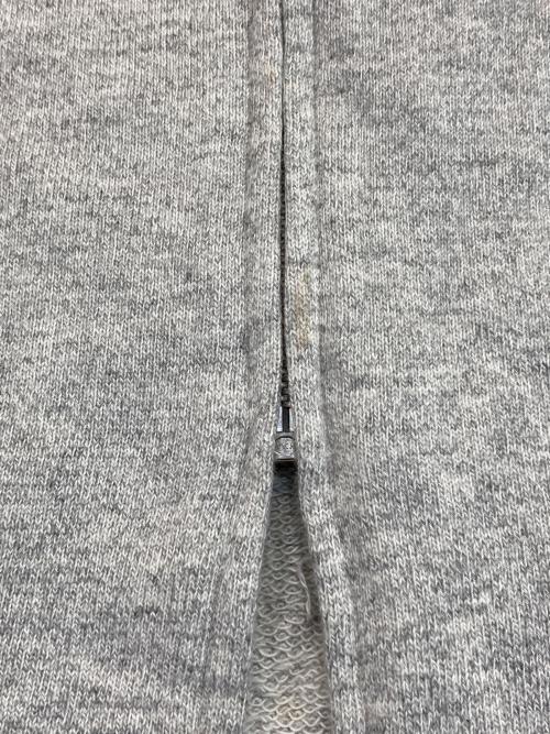 Yohji Yamamoto pour homme（ヨウジヤマモト プールオム）Yohji Yamamoto pour homme (ヨウジヤマモト プールオム) ジップアップスウェット グレー サイズ:3の古着・服飾アイテム