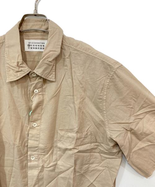 Maison Margiela（メゾンマルジェラ）Maison Margiela (メゾンマルジェラ) S/S シャツ ベージュ サイズ:52の古着・服飾アイテム