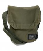 PORTER×KAPTAIN SUNSHINEポーター×キャプテンサンシャイン）の古着「トラベラージェットケース」｜グリーン