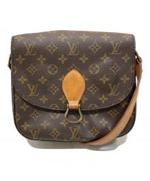 LOUIS VUITTON（ルイ ヴィトン）の古着「ショルダーバッグ サンクルーGM」｜ブラウン