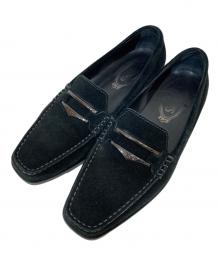 TOD'S（トッズ）の古着「ゴンミーニ  ドライビングシューズ」｜ブラック