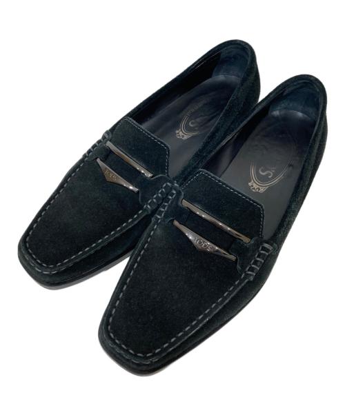 TOD'S（トッズ）TOD'S (トッズ) ゴンミーニ  ドライビングシューズ ブラック サイズ:36の古着・服飾アイテム
