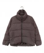 STUDIOUSステュディオス）の古着「ヘムラウンドダウン」｜ブラウン