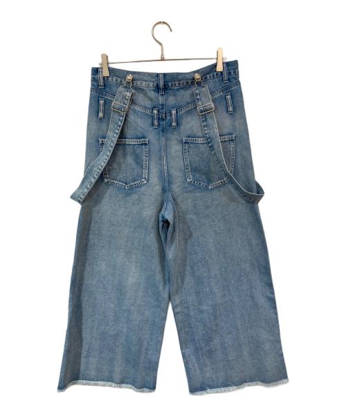 willfully（ウィルフリー）willfully (ウィルフリー) サスペンダー付きデニムパンツ インディゴ サイズ:Freeの古着・服飾アイテム