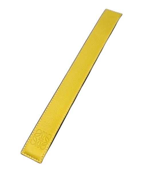 LOEWE（ロエベ）LOEWE (ロエベ) アナグラム スラップブレスレット イエローの古着・服飾アイテム