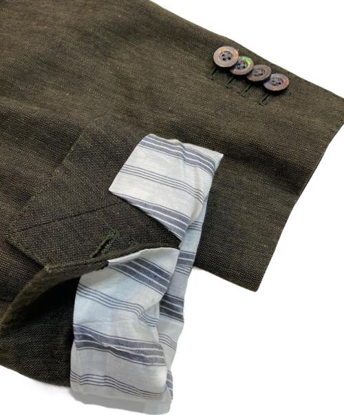 BOGLIOLI（ボリオリ）BOGLIOLI (ボリオリ) HAMPTON テ3Bーラードジャケット オリーブ サイズ:48の古着・服飾アイテム