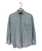 RALPH LAURENラルフローレン）の古着「BIG SHIRT BDシャツ」｜インディゴ