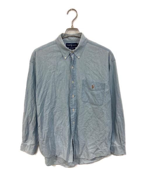RALPH LAUREN（ラルフローレン）RALPH LAUREN (ラルフローレン) BIG SHIRT BDシャツ インディゴ サイズ:SIZE Mの古着・服飾アイテム