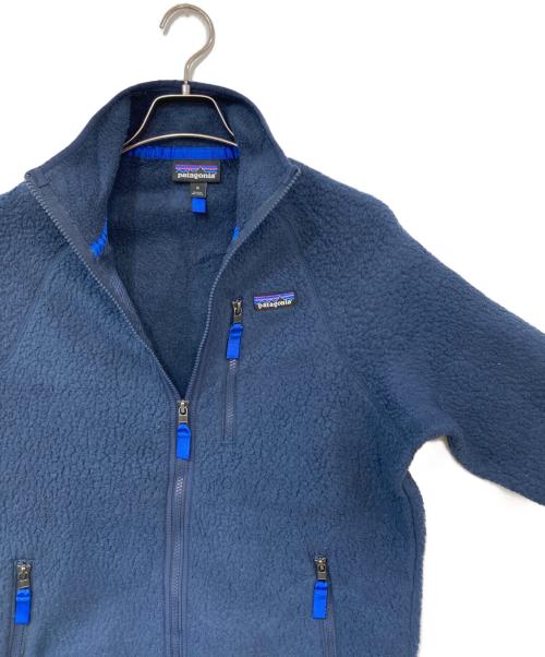 Patagonia（パタゴニア）Patagonia (パタゴニア) レトロ・パイル・ジャケット ネイビー サイズ:Mの古着・服飾アイテム
