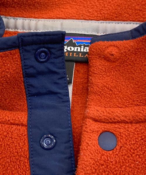 Patagonia（パタゴニア）Patagonia (パタゴニア) シンチラ・スナップT・プルオーバー オレンジ サイズ:Sの古着・服飾アイテム