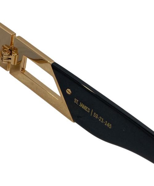 9FIVE（ナイン・ファイブ）9five (ナイン・ファイブ) ST JAME サングラス ブラックの古着・服飾アイテム