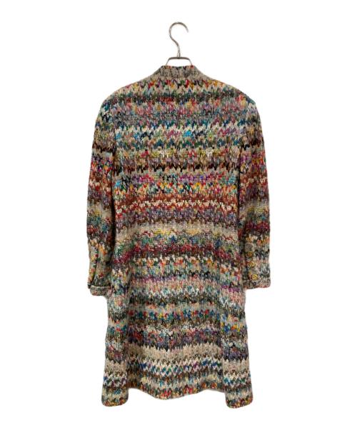 CHANEL（シャネル）CHANEL (シャネル) ツイードロングカーディガン マルチカラー サイズ:SIZE 38の古着・服飾アイテム