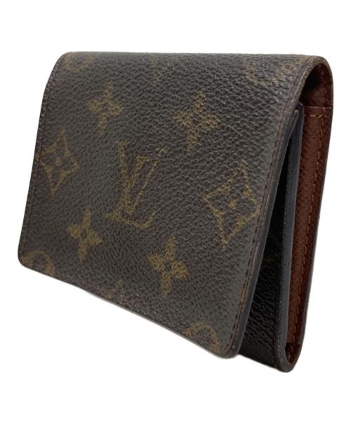 LOUIS VUITTON（ルイ ヴィトン）LOUIS VUITTON (ルイ ヴィトン) カードケース ブラウンの古着・服飾アイテム