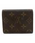 LOUIS VUITTON (ルイ ヴィトン) カードケース ブラウン：14000円