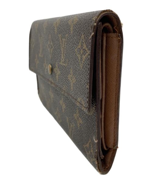 LOUIS VUITTON（ルイ ヴィトン）LOUIS VUITTON (ルイ ヴィトン) 3つ折り財布　モノグラム ブラウンの古着・服飾アイテム