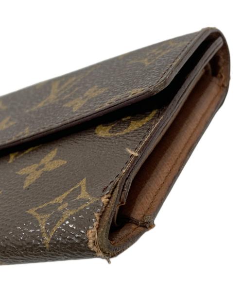 LOUIS VUITTON（ルイ ヴィトン）LOUIS VUITTON (ルイ ヴィトン) 3つ折り財布　モノグラム ブラウンの古着・服飾アイテム