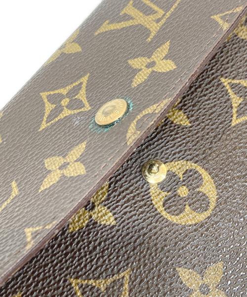 LOUIS VUITTON（ルイ ヴィトン）LOUIS VUITTON (ルイ ヴィトン) 3つ折り財布　モノグラム ブラウンの古着・服飾アイテム