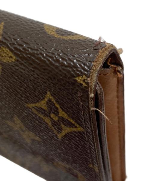 LOUIS VUITTON（ルイ ヴィトン）LOUIS VUITTON (ルイ ヴィトン) 3つ折り財布　モノグラム ブラウンの古着・服飾アイテム