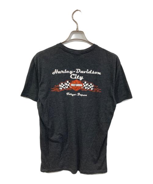 HARLEY-DAVIDSON（ハーレーダビッドソン）HARLEY-DAVIDSON (ハーレーダビッドソン) プリントTシャツ ブラック サイズ:SIZE Mの古着・服飾アイテム