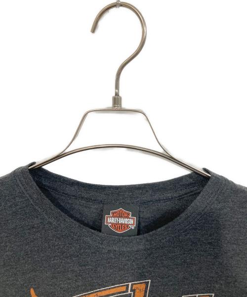 HARLEY-DAVIDSON（ハーレーダビッドソン）HARLEY-DAVIDSON (ハーレーダビッドソン) プリントTシャツ ブラック サイズ:SIZE Mの古着・服飾アイテム
