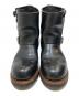 中古・古着 RED WING (レッドウィング) 2976  ENGINEER BOOTS ブラック サイズ:26.5㎝：35000円
