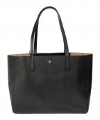 TORY BURCHトリーバーチ）の古着「ブレイクレザートートバッグ」｜ブラック